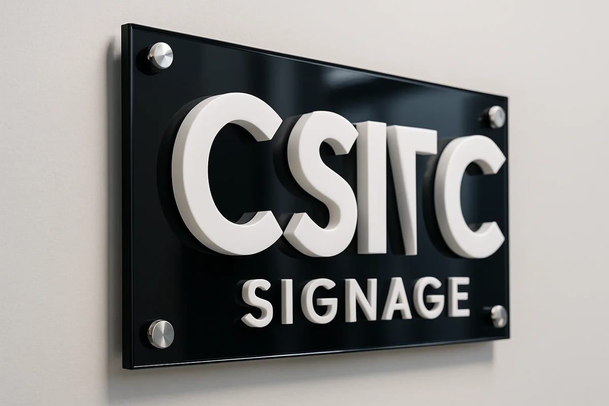 The Role of Perspex Signage and Branding
