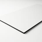 3mm white satin-finish aluminium composite panel, 3000 × 1500 mm