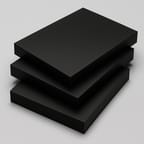 6mm Acetal Black 2000x1000