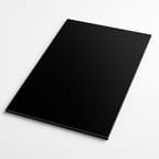 3mm Aluminium Composite Panel Black Satin / Black Gloss (0.21mm) 2440x1220