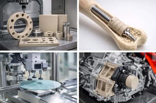 PEEK Machined Parts & Components