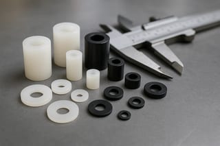 Nylon Washers, Spacers & Custom Small Parts