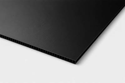 3mm Corflute Black 2440x1220