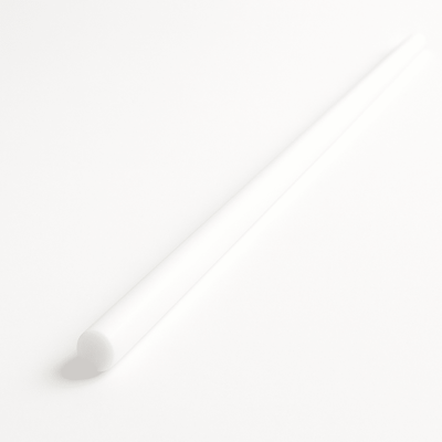 Teflon PTFE White Rod 6mm O/D x 1000mm