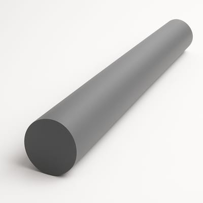 PVC Grey Rod 100mm O/D x 1000mm