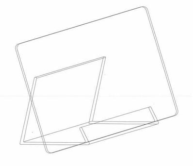 Perspex® Recipe Book Holder