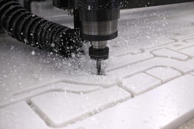CNC routing PTFE sheet