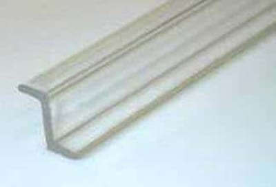Z Bar 2.4m Clear Acrylic