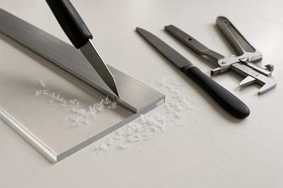 Tips for Cutting, Shaping, and Working with Plastic Materials