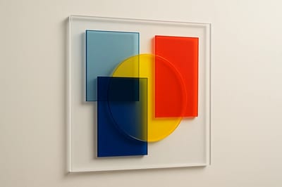 Perspex DIY Modern Wall Art Project