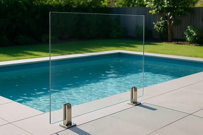 PERSPEX Sheet Pool Fencing