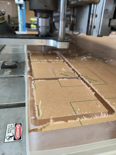 CNC router services for acrylic and plastics