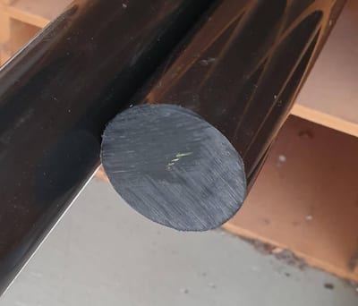 Black Nylon Rod