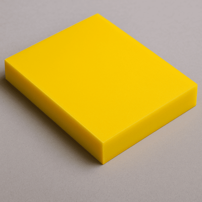 Yellow HDPE Sheet