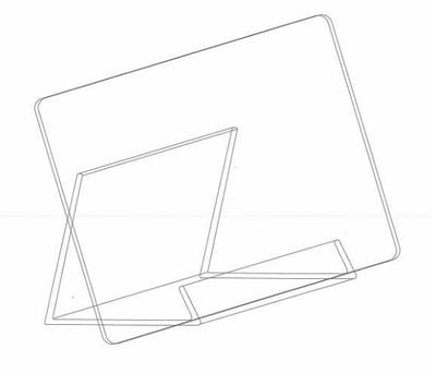 Perspex® Recipe Book Holder