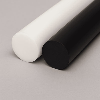 HDPE Rod – Black & Natural