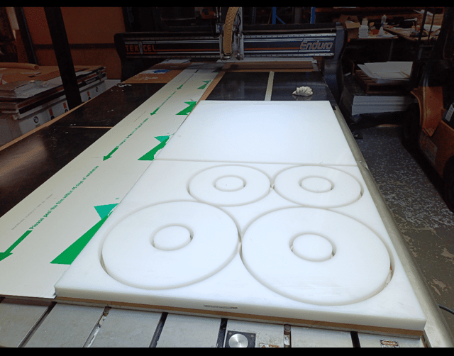 Machined PTFE parts