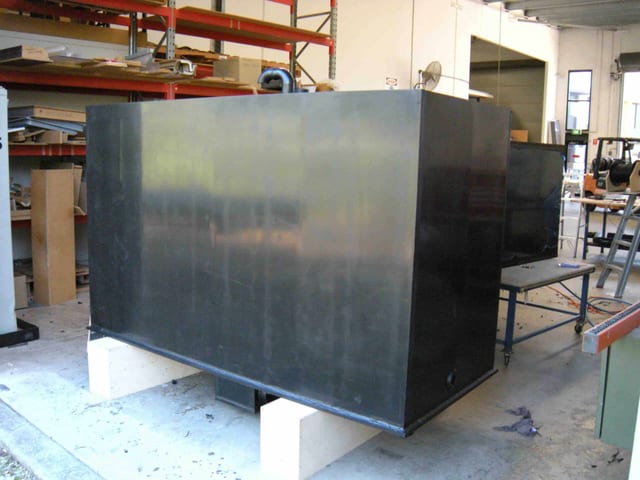 HDPE Tank In Construction scaled