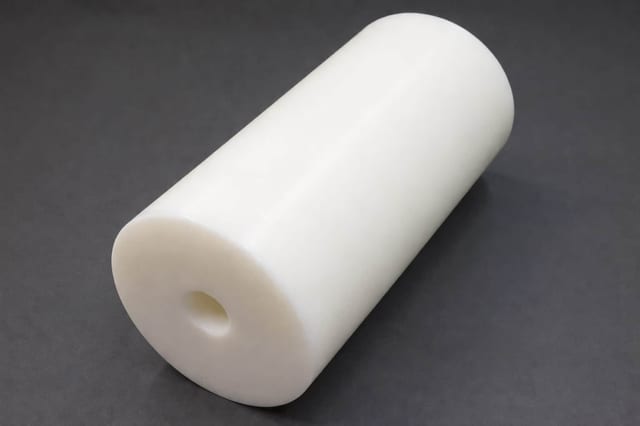 Machined UHMWPE roller