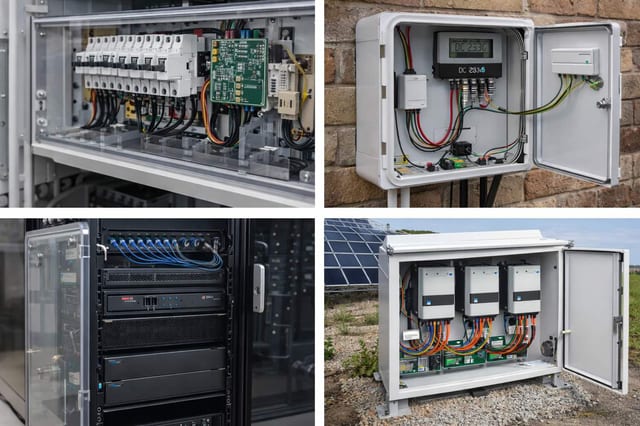Electrical enclosures and control panels