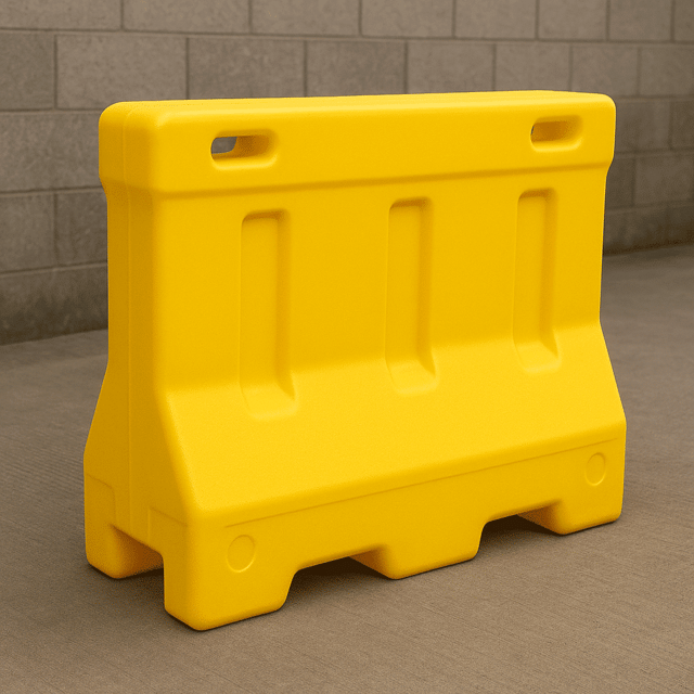 Yellow HDPE Protective Barrier